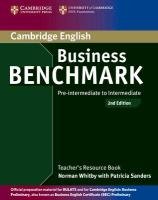 Business Benchmark Pre-intermediate to Intermediate BULATS and Business Preliminary Teacher's Resource Book Whitby Norman
