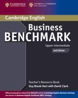Business Benchmark Upper Intermediate BULATS and Business Vantage Teacher's Resource Book Brook-Hart Guy
