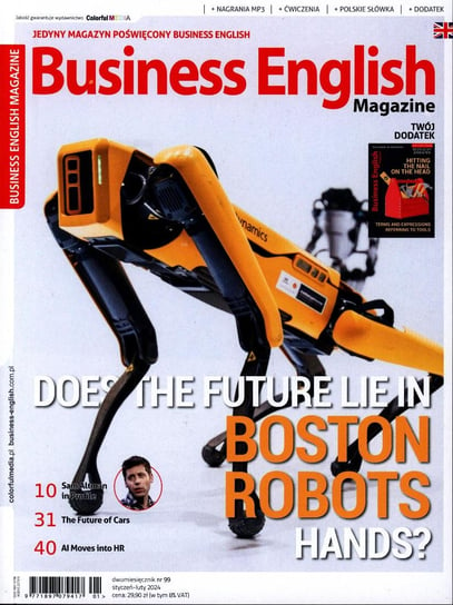 Business English Magazine Colorful Media