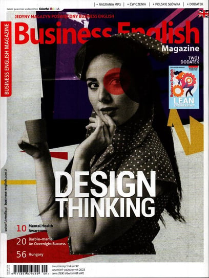 Business English Magazine Colorful Media