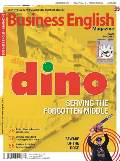 Business English Magazine Colorful Media