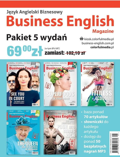 Business English Magazine Pakiet Colorful Media