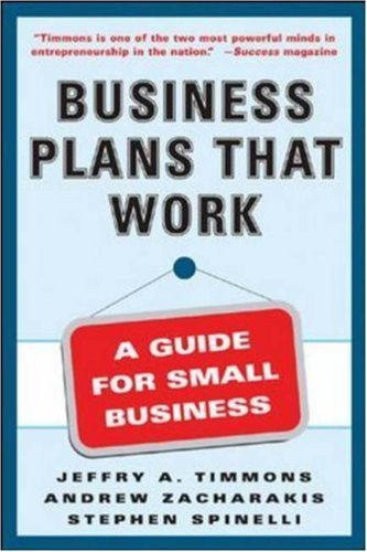 Business Plans That Work Timmons Jeffry A.