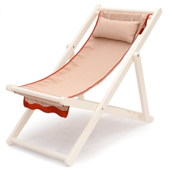 Business & Pleasure Co. - Leżak składany z poduszką The Sling Chair, rivie pink Business & Pleasure Co.