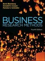 Business Research Methods Blumberg Boris, Cooper Donald R., Schindler Pamela S.