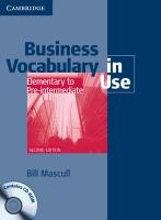 Business Vocabulary in Use - Elementary to Pre-intermediate Mascull Bill