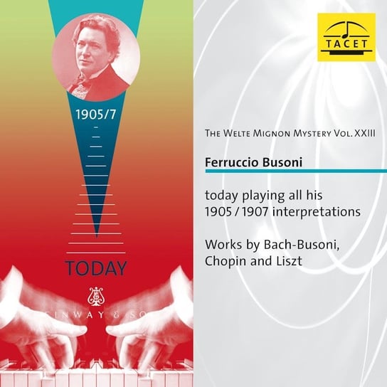 Busoni today playing his 1905/1907 interpretations Busoni Ferruccio