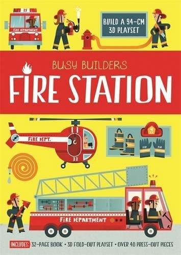 Busy Builders Fire Station Oxlade Chris
