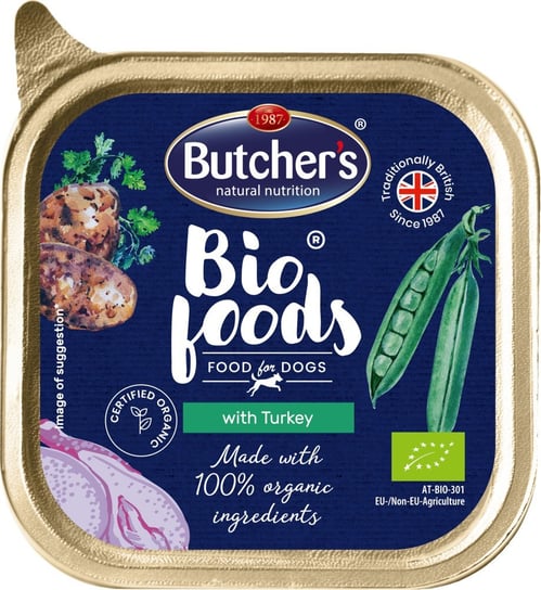 BUTCHER'S Bio Foods z kurczakiem i indykiem 150g Butchers