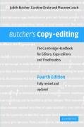 Butcher's Copy-editing Butcher Judith, Drake Caroline, Leach Maureen