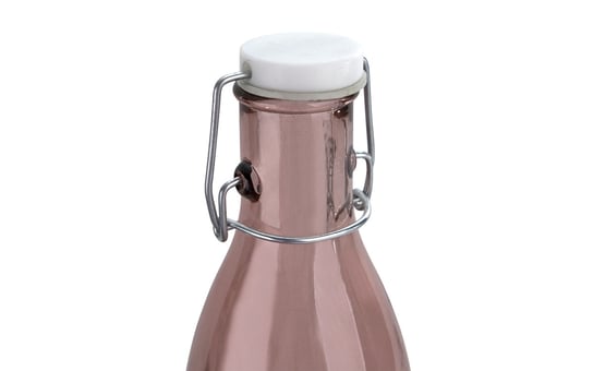 Butelka 1L z zatyczką różowa Inna marka