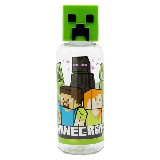 Butelka 560Ml 3D Nakrętka Creeper Minecraft Stor