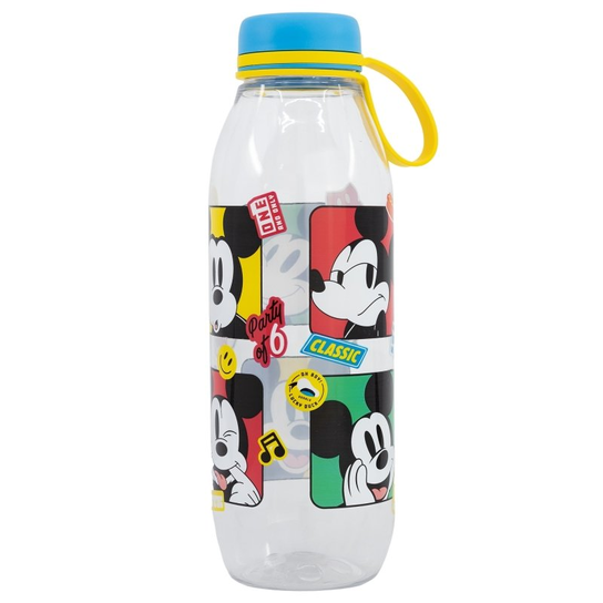 Ecozen 650 Ml Kinder-Trinkflasche Mit Mickey Mouse – Robust, BPA-frei, Mit Aufhänger