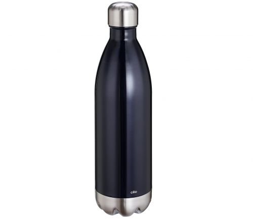 Butelka Cilio termiczna metalowa czarna 1000 ml Cilio