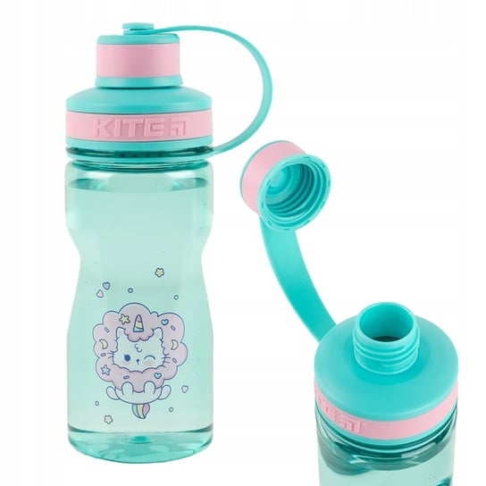 Butelka do szkoły 500 ml BPA free z kotkiem dla dziewczynek Kite KITE