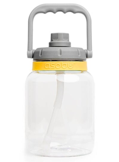 Butelka duża na wodę Asobu Juggler 1 l - mustard Inny producent