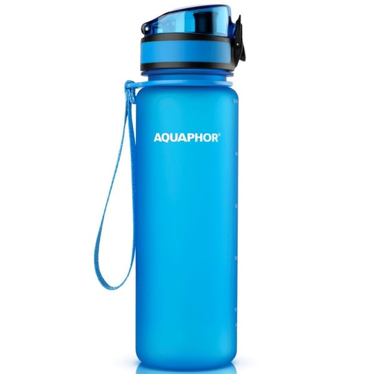 Butelka filtrująca Aquaphor City 500 ml niebieska AQUAPHOR