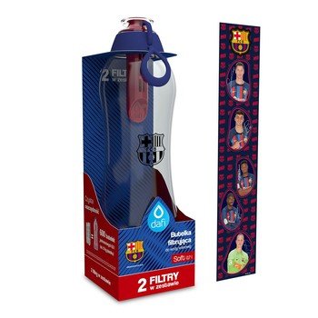 Butelka filtrująca Dafi Soft 0,7 l z dwoma filtrami FC Barcelona Inna marka