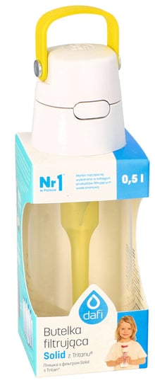 Butelka filtrująca Dafi SOLID 0,5 L CYTRYNOWA Dafi