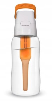 Butelka filtrująca Dafi Solid 0,5l pomarańczowa + 1x Filtr do wody Dafi Blenda