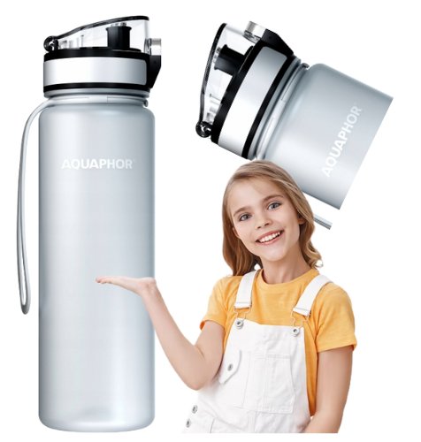 Butelka filtrująca do wody Aquaphor 0,5l biała AQUAPHOR