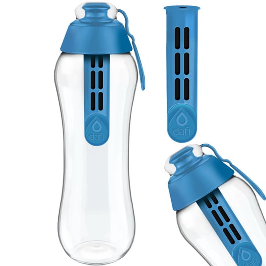 Butelka Filtrująca Wodę Dafi 0,3L Niebieska + Filtr Wody Dafi Dafi
