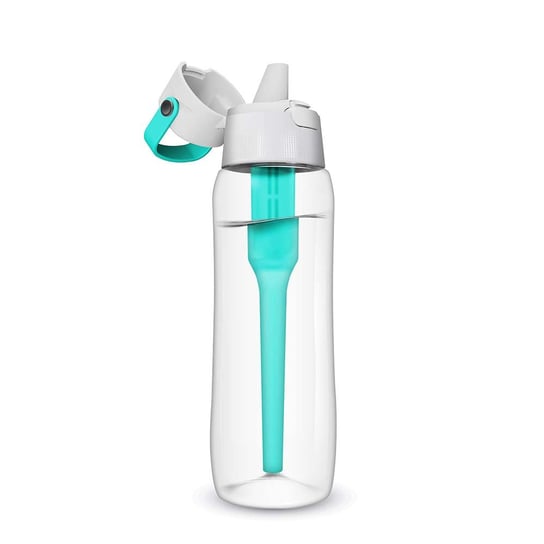 Butelka filtrująca wodę z tritanu Dafi SOLID 0,7 l - turkusowy Dafi