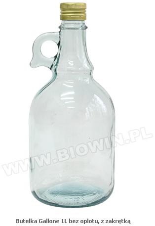 Butelka Gallone 1L z zakrętką BIOWIN Biowin
