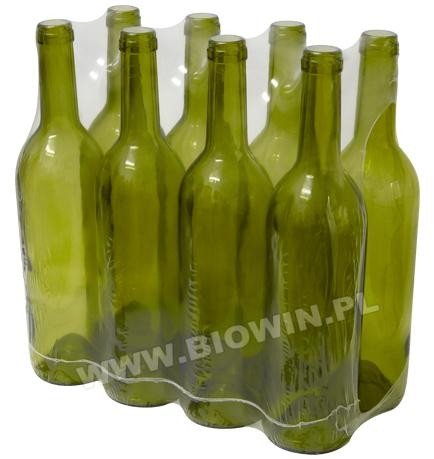 Butelka na wino 0,75L oliwkowa BIOWIN Biowin