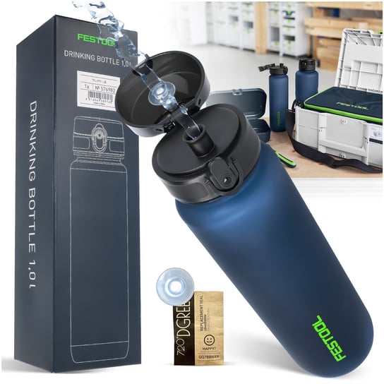 Butelka Na Wodę 1L Festool TFL-FT1 Prezent Dla Męża Taty Brata Bidon 576982 Festool