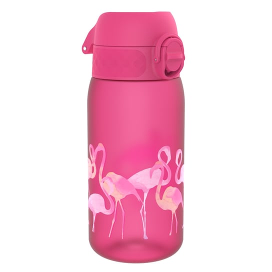 Butelka na wodę BPA Free różowe Flamingi ION8 0,4 l ION8