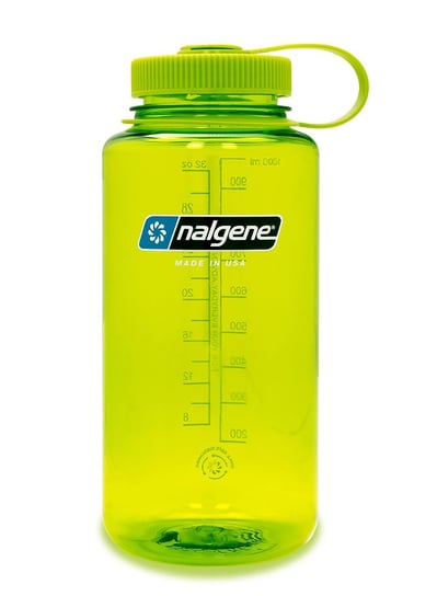 Butelka na wodę Nalgene Wide Mouth Sustain 1 l - spring green Inny producent