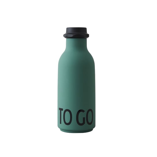 Butelka na wodę TO GO, zielona, 500 ml Design Letters