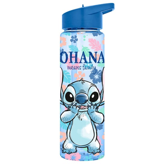 Butelka plastikowa Disney - Stitch Ohana (600 ml) Inna marka