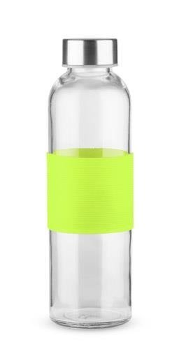 Butelka szklana GLASSI - zielony UPOMINKARNIA
