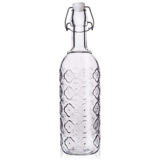 Butelka szklana na alkohol wino nalewkę likier z klipsem 0,75L Orion