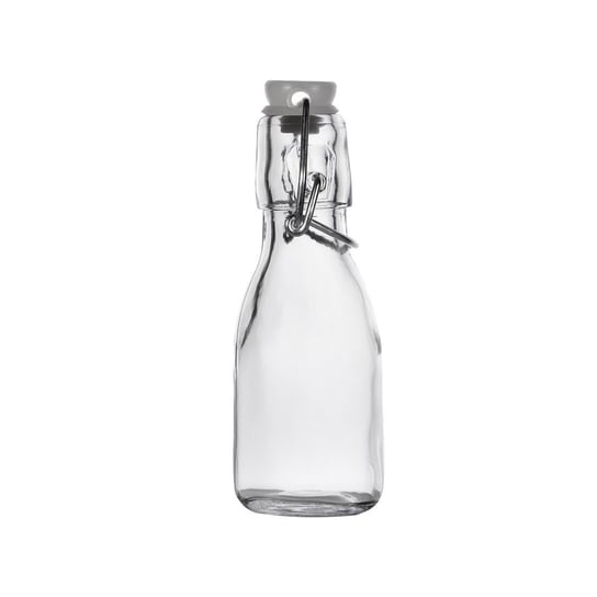 Butelka szklana z klipsem Tadar 250 ml okrągła Tadar