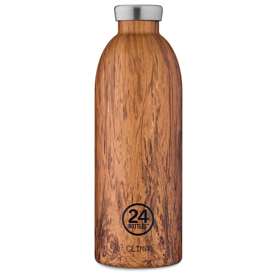 Butelka termiczna 24Bottles Clima 850 ml - sequoia wood 24Bottles