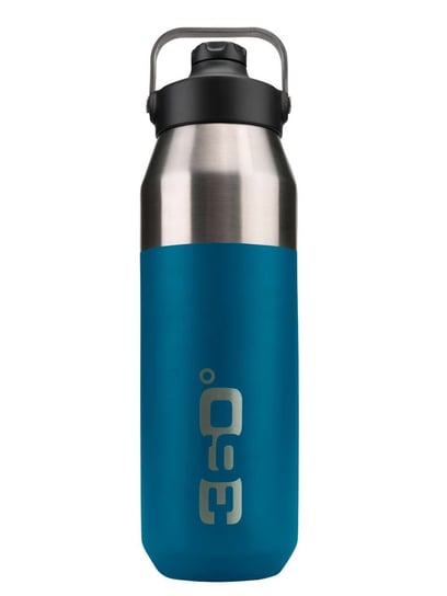 Butelka Termiczna 360 Degrees Vacuum Insulated Stainless Wide Mouth Bottle With Sip Cap 1 L Granatowa Inna marka