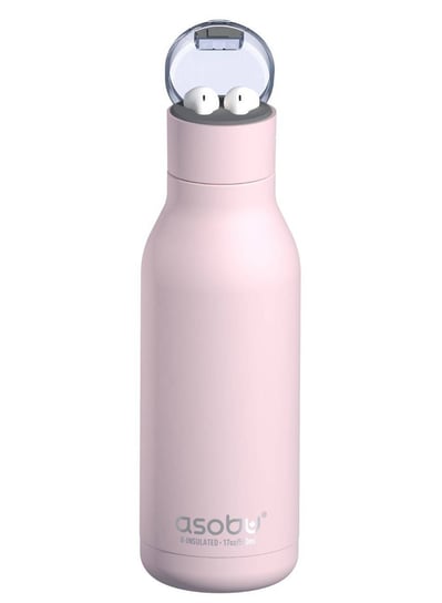 Butelka termiczna Asobu H2 Audio ze słuchawkami - pink Inny producent
