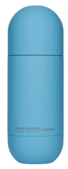 Butelka termiczna Asobu Orb 420 ml, niebieska Asobu