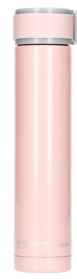 Butelka termiczna Asobu Skinny Slim 230 ml, różowa Asobu