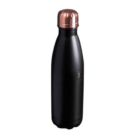 Butelka termiczna Berlinger Haus Metallic Line Black Rose, czarny, różowe złoto, 0,5L, , BH/6400 Berlinger Haus