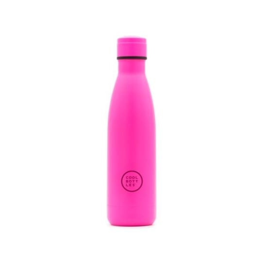 Butelka termiczna COOL BOTTLES 500 ml Triple cool Neonowo różowa Cool Bottles