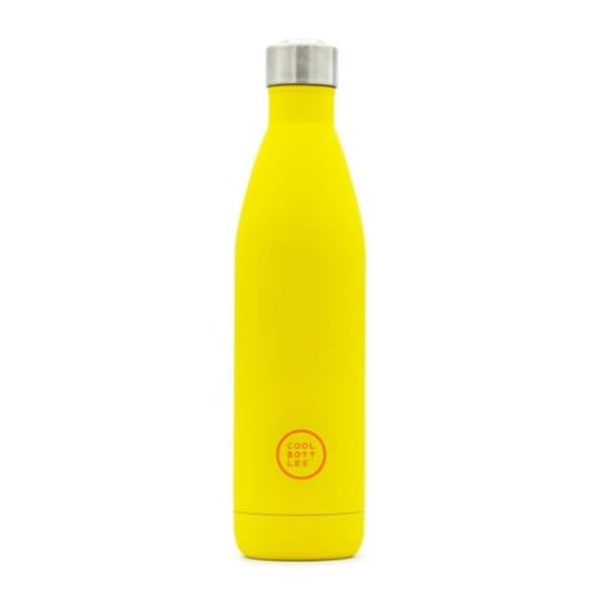 Butelka termiczna COOL BOTTLES 750 ml Triple cool Neonowo żółta Cool Bottles