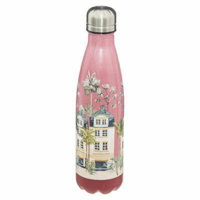 Butelka termiczna Iso Floral różowa 5five Simple Smart
