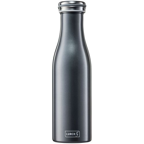 Butelka termiczna Lurch, stalowa, 0,5 l, antracytowa metaliczna Lurch