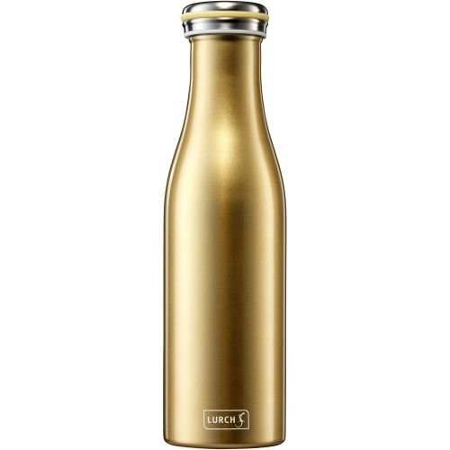 Butelka termiczna Lurch, stalowa, 0,5 l, złota metaliczna Lurch