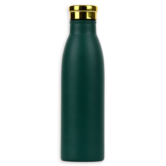 Butelka termiczna, stal nierdzewna, zielony, 500 ml Empik