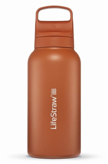 Butelka termiczna z filtrem do wody LifeStraw Go 2.0 Steel 1000ml Kyoto Orange Inna marka